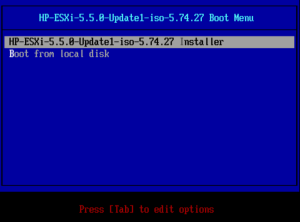 Installing VMware ESXi and vCenter 5.5