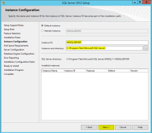 10 Instance Configuration