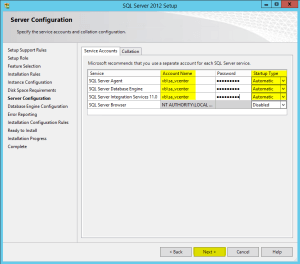 12 Server Configuration
