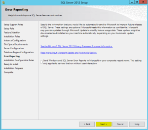14 Error Reporting