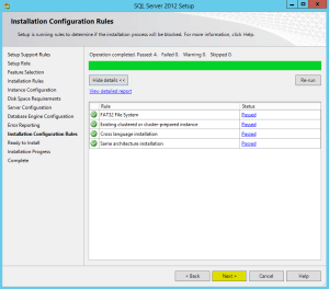 15 Installation Configuration Rules