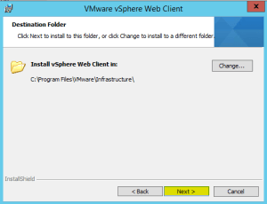 16 Web Client Install Directory