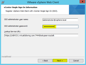 18 Web Client Enter SSO Password