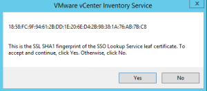 30 Inventory Service Certificate
