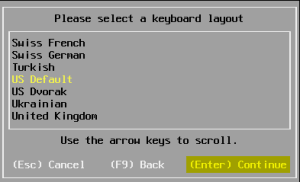 6 Keyboard Layout