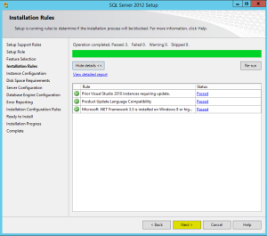 9 Installation Rules