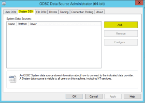 9 ODBC Administrator