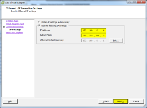Virtual Adapter IP