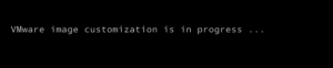 vmware-image-customization