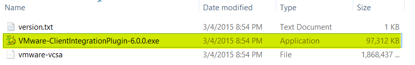 Install the VMware Client Integration Plugin 6