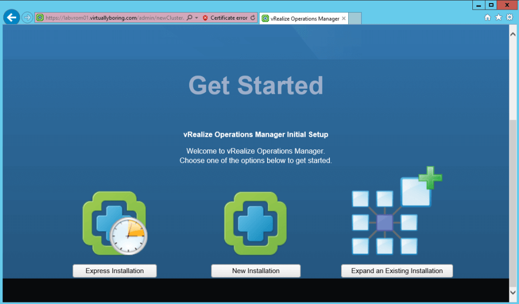 Deployment of VMware vRealize Operations Manager - Virtually Boring