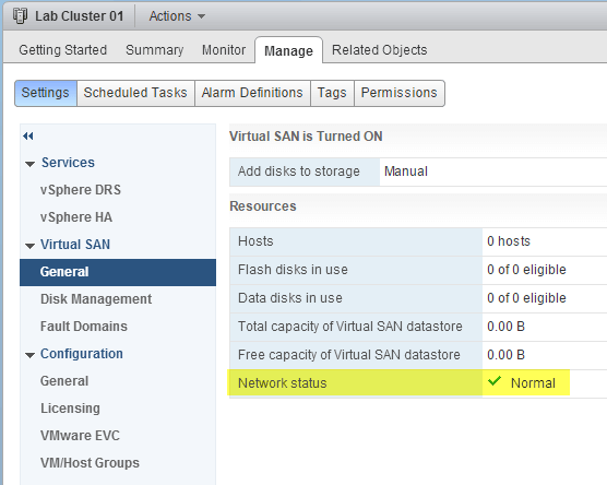 11 VSAN - VSAN enabled