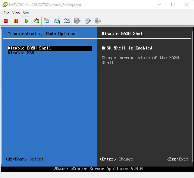Updating vCenter Server Appliance 6.0 to Update 1 & 1b - Virtually Boring