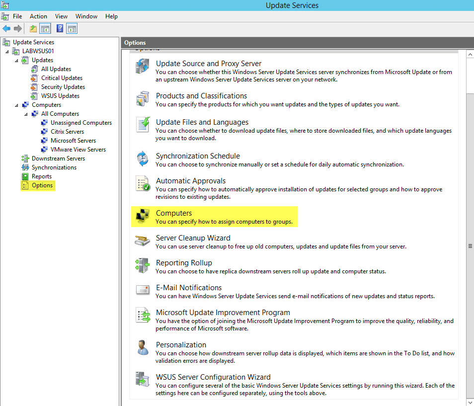 Wsus The Server Is Failing To Updates