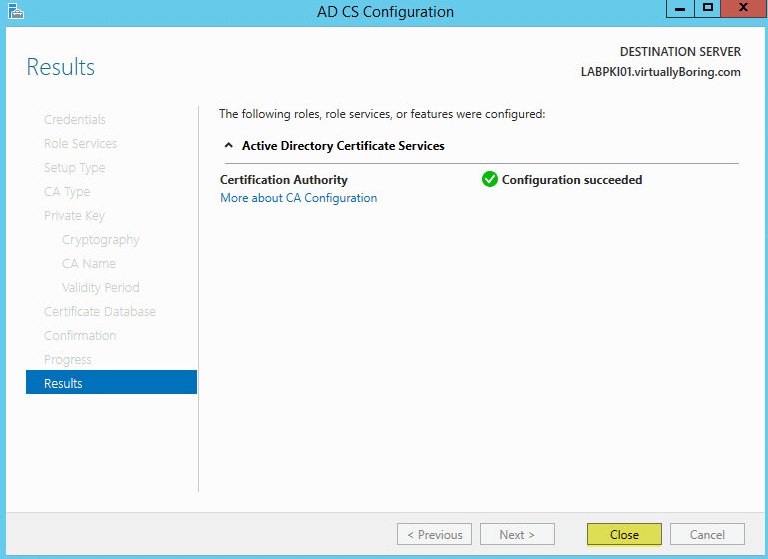 Active Directory Certificate Templates