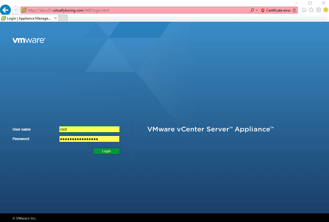Updating vCenter Server Appliance 6.0 to Update 2 - Virtually Boring