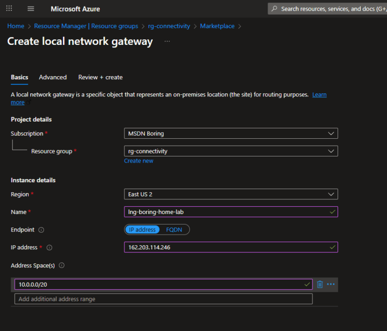 Deploying Azure Virtual Network Gateway Basic: A How-To Guide ...